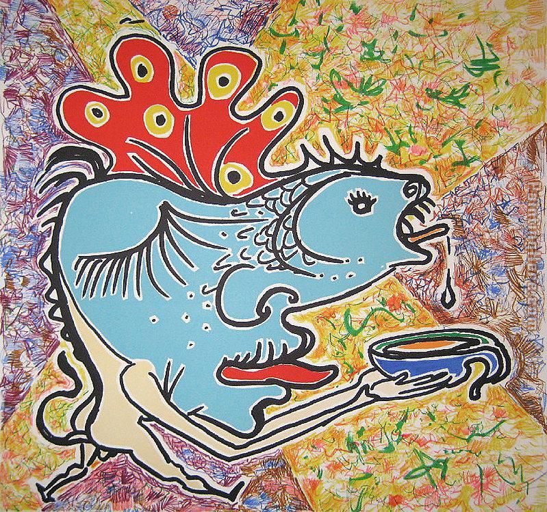 Salvador Dali the fish